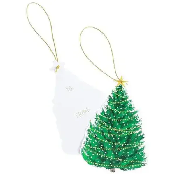 Hovedbilde Caspari gift tags 4 pk